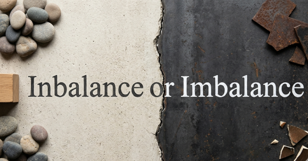 Inbalance or Imbalance: Correct Spelling & Meaning