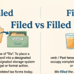 Filed vs Filled: What’s the Difference?