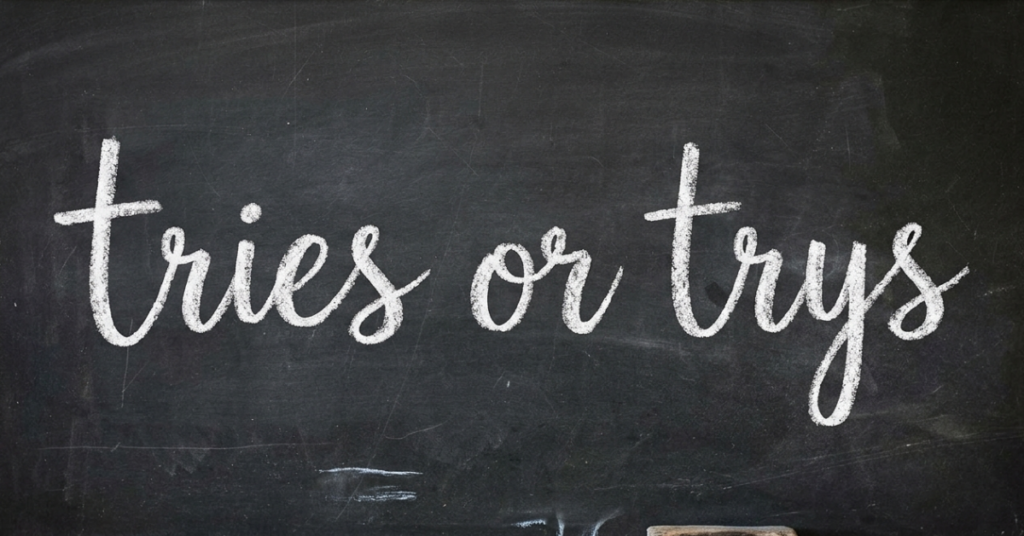 Tries or Trys: Which Spelling Is Correct?