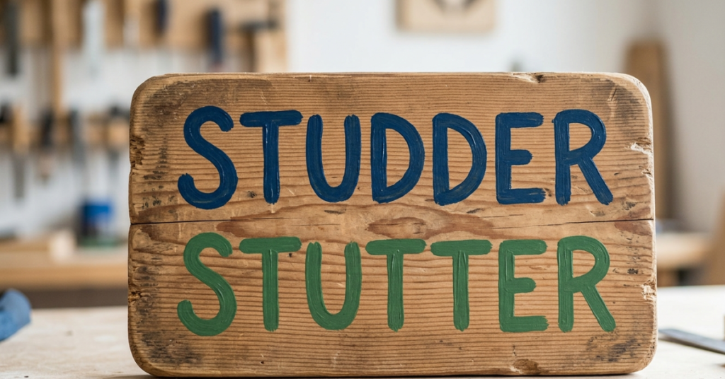 Studder or Stutter: Which Spelling Is Correct?