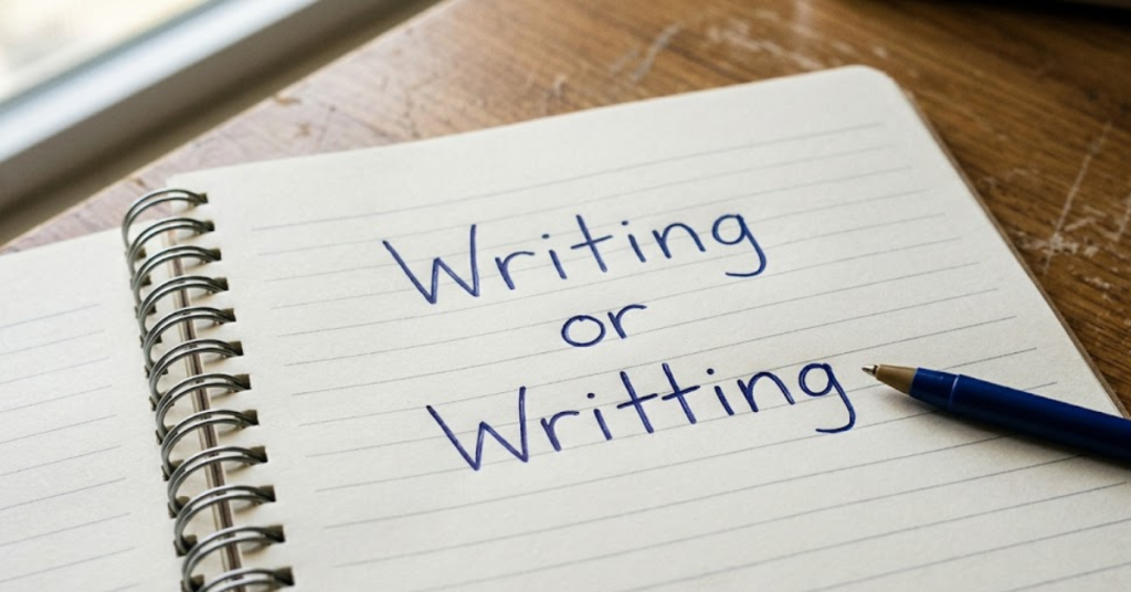 Writing or Writting: Which Spelling Is Correct?