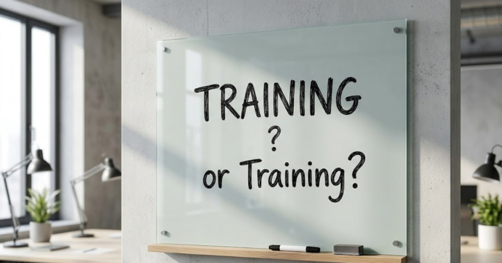 Trainning or Training: Which One Is Correct?