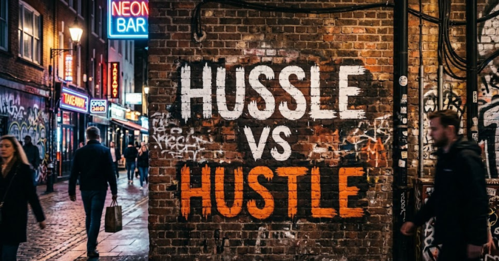 Hussle vs Hustle: What’s the Difference?