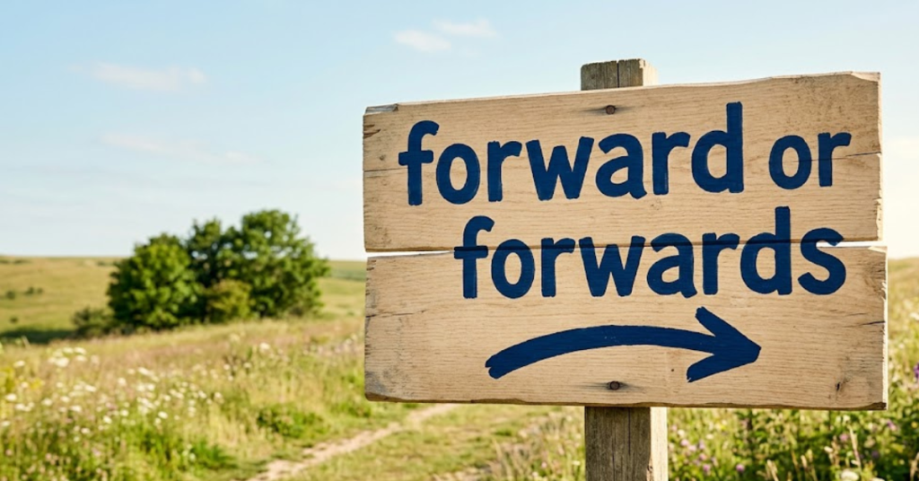 Forward or Forwards: Which One Is Correct?