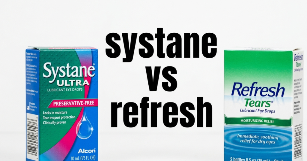 Systane vs Refresh: Which Eye Drops Should You Choose?