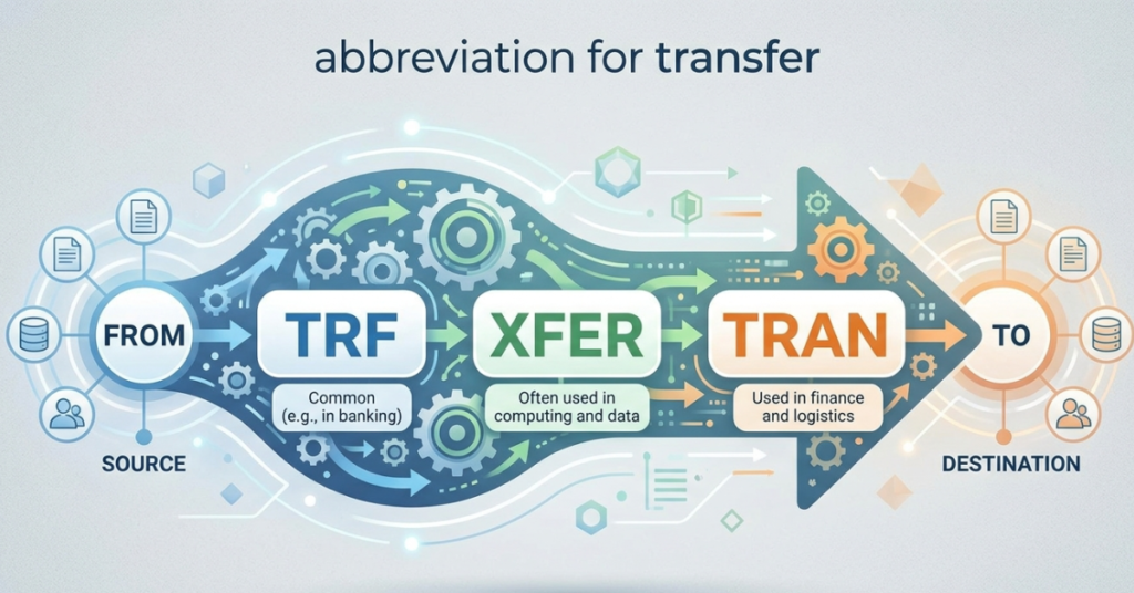 Abbreviation for Transfer: Meaning, Usage & Examples