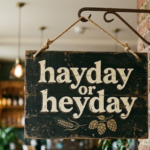 Hayday or Heyday: Meaning, Spelling & Usage Guide