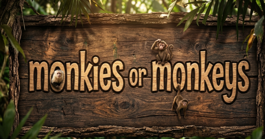Monkies or Monkeys: Which Spelling Is Correct?