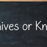 Knives or Knifes: What’s the Correct Plural?