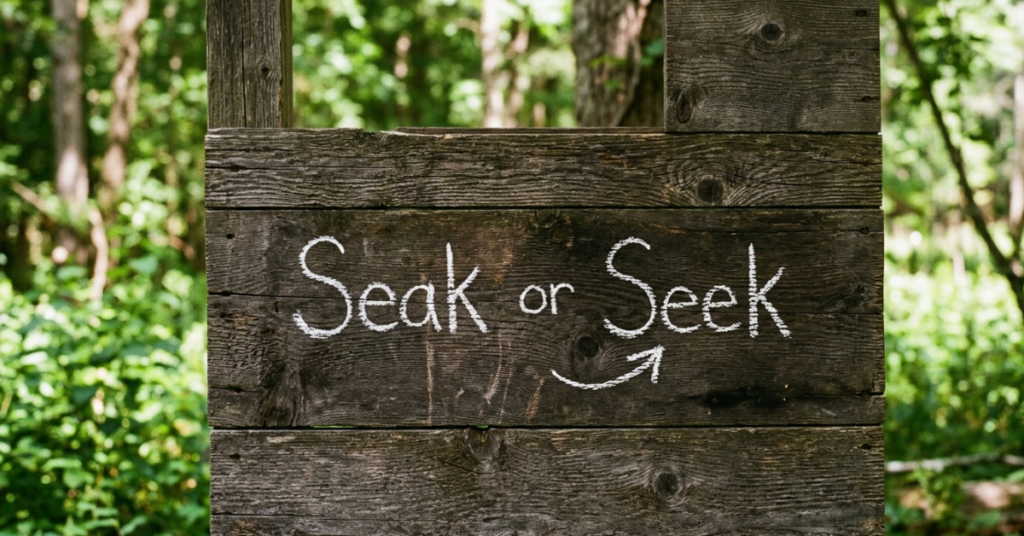 Seak or Seek: Which One Is Correct?